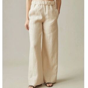 American Giant Linen Wide Leg Pant